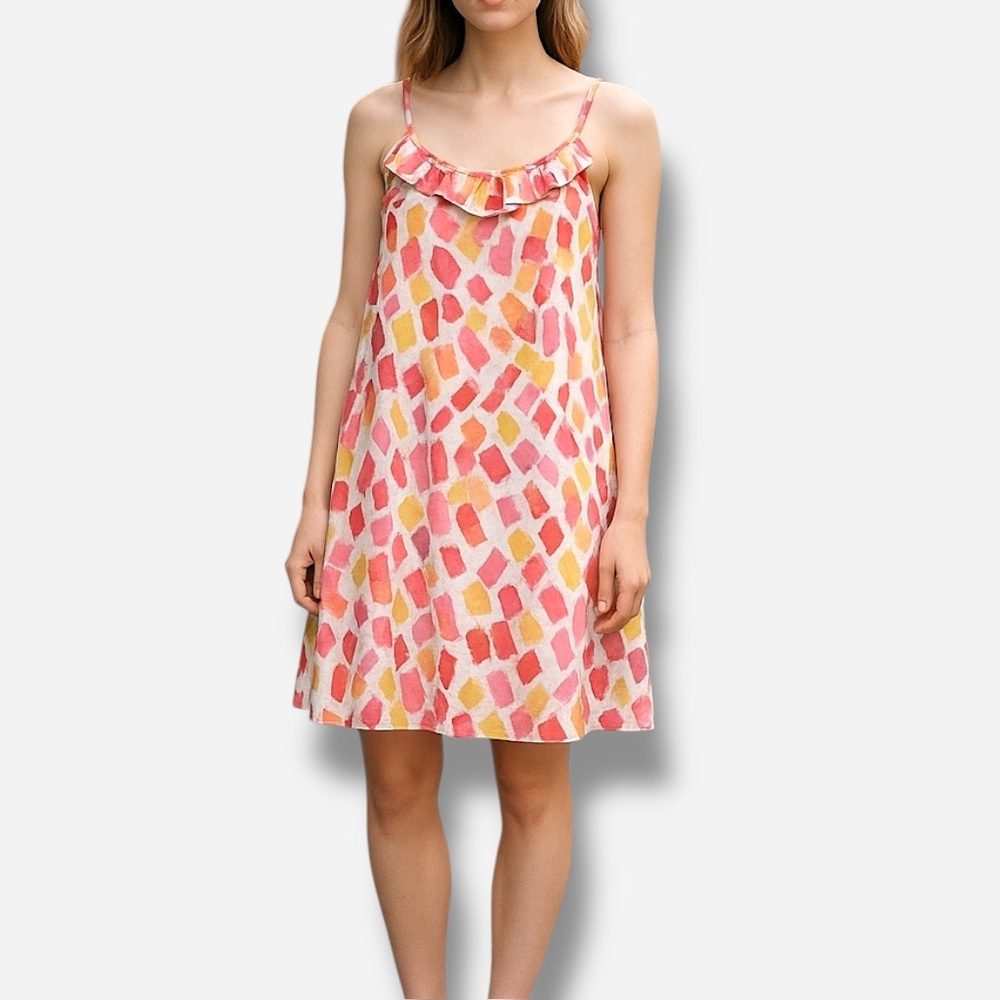 🌸Old Navy🌸 Sleeveless Dress Size Small Linen Blend